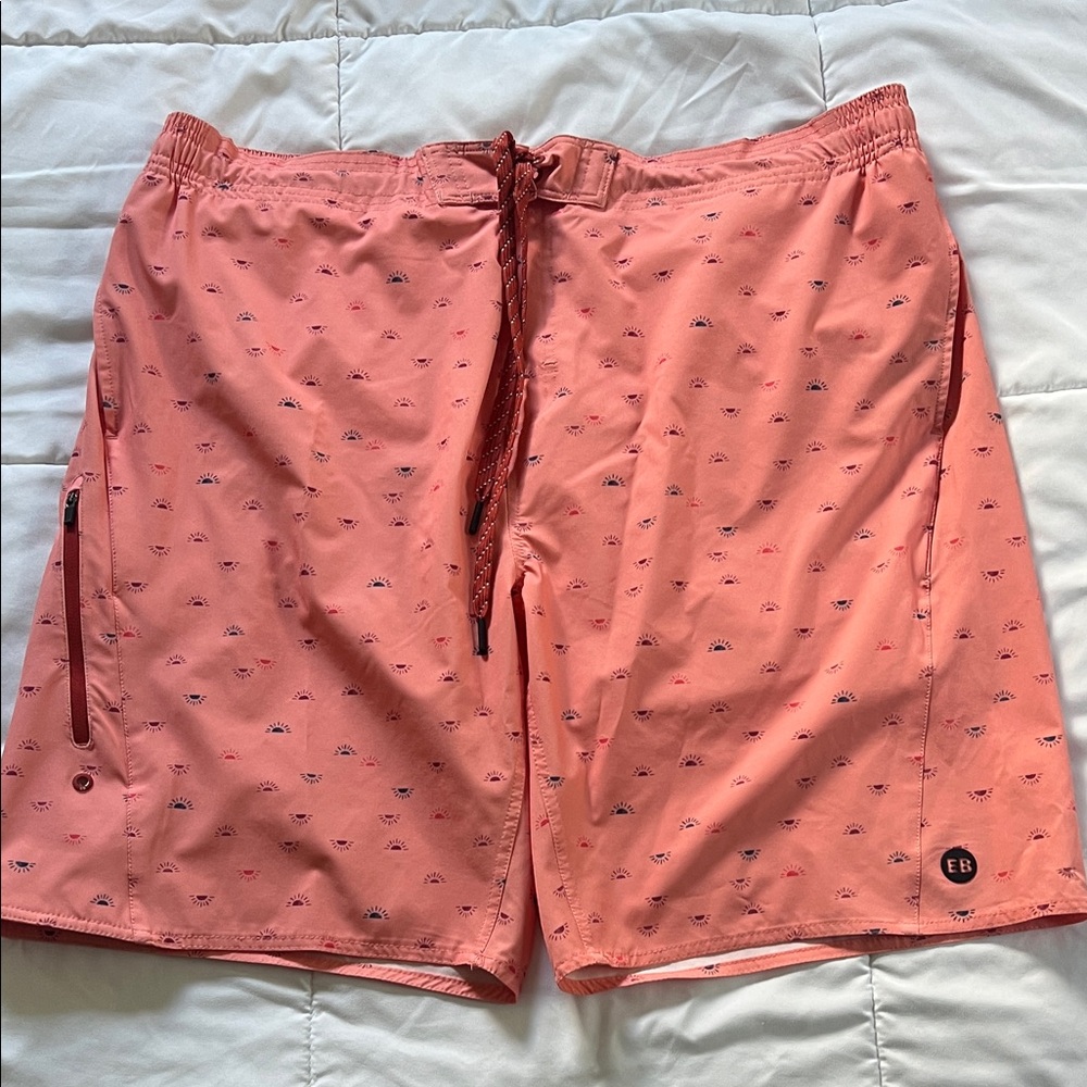 Men's Coral Swim Shorts
